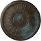 Ekena Millwork Leandros Ceiling Medallion (Fits Canopies up to 6 3/8"), 19 7/8"OD x 1 1/4"P, Bronze Blue Patina CM22LNBBS - alternate 1